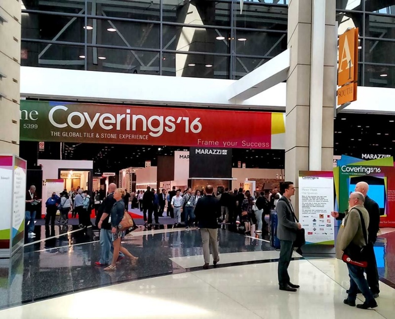 COVERINGS 2016 AT CHICAGO US